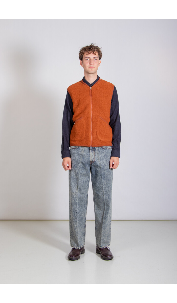Universal Works Universal Works Vest / Zip Gilet / Rost