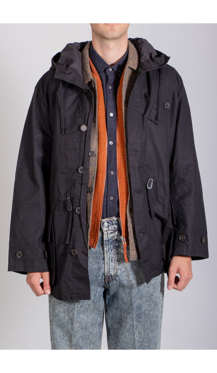 Universal Works Universal Works Jas / Boston Parka / Zwart