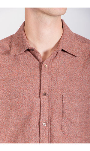 Portuguese Flannel Portuguese Flannel Overhemd / Espiga / Klei