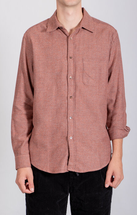 Portuguese Flannel Portuguese Flannel Overhemd / Espiga / Klei
