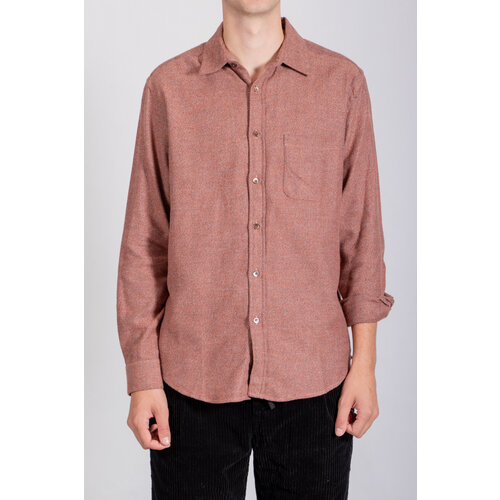 Portuguese Flannel Portuguese Flannel Overhemd / Espiga / Klei Portuguese Flannel Portuguese Flannel Overhemd / Espiga / Klei