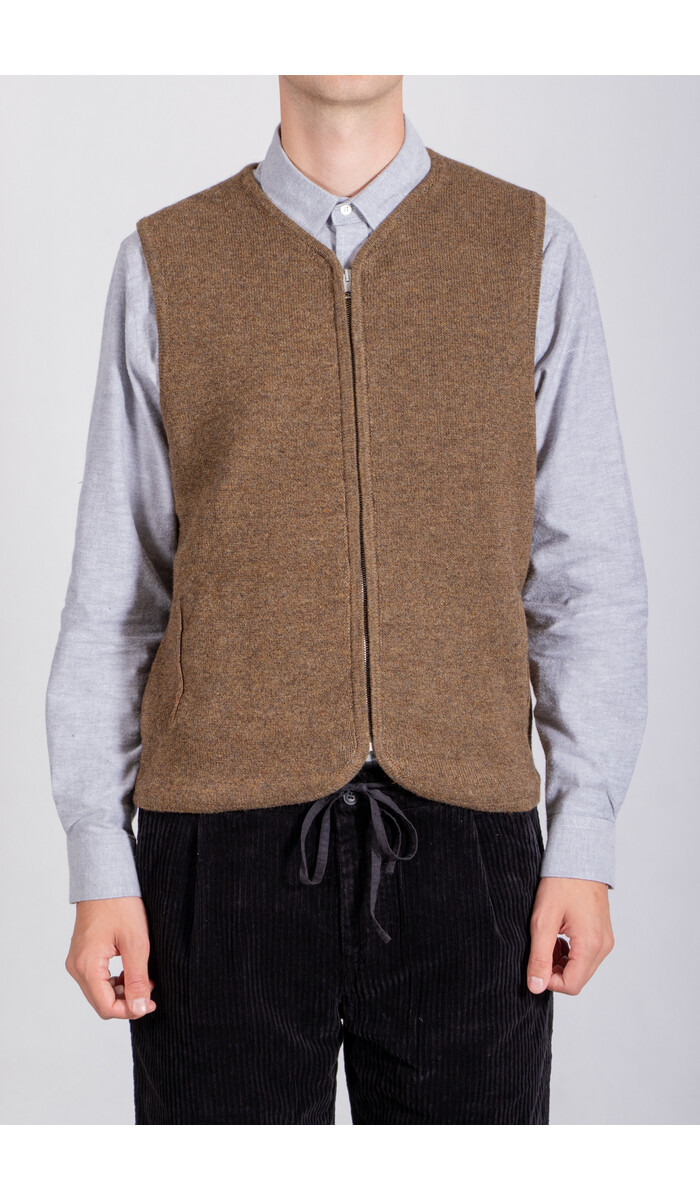 Casa Isaac Casa Isaac Vest / Folk Vest / Moerasbruin