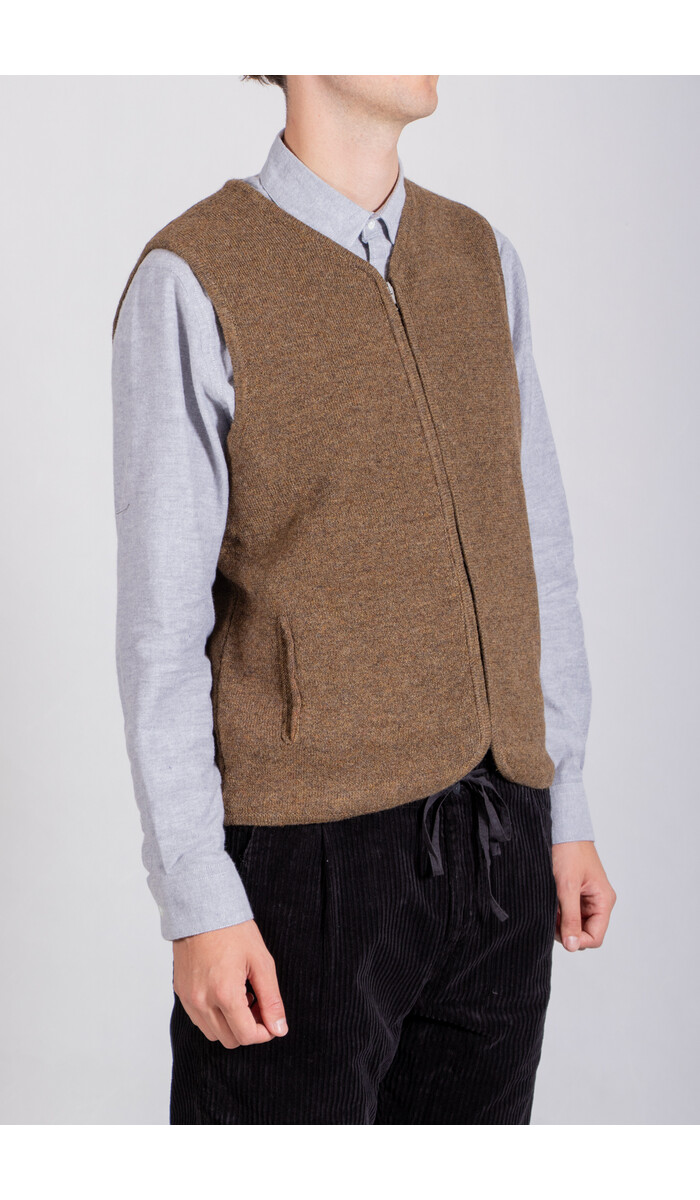 Casa Isaac Casa Isaac Vest / Folk Vest / Moerasbruin