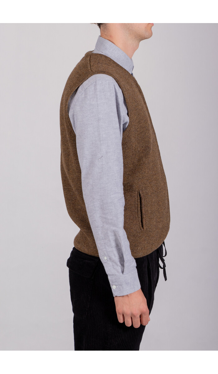 Casa Isaac Casa Isaac Vest / Folk Vest / Moerasbruin