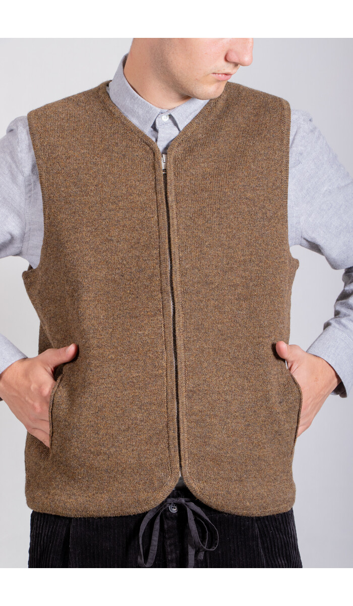 Casa Isaac Casa Isaac Vest / Folk Vest / Moerasbruin