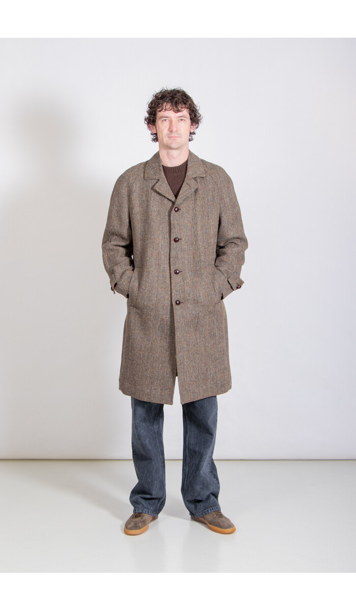British House British House Coat / Harry / Tweed Green