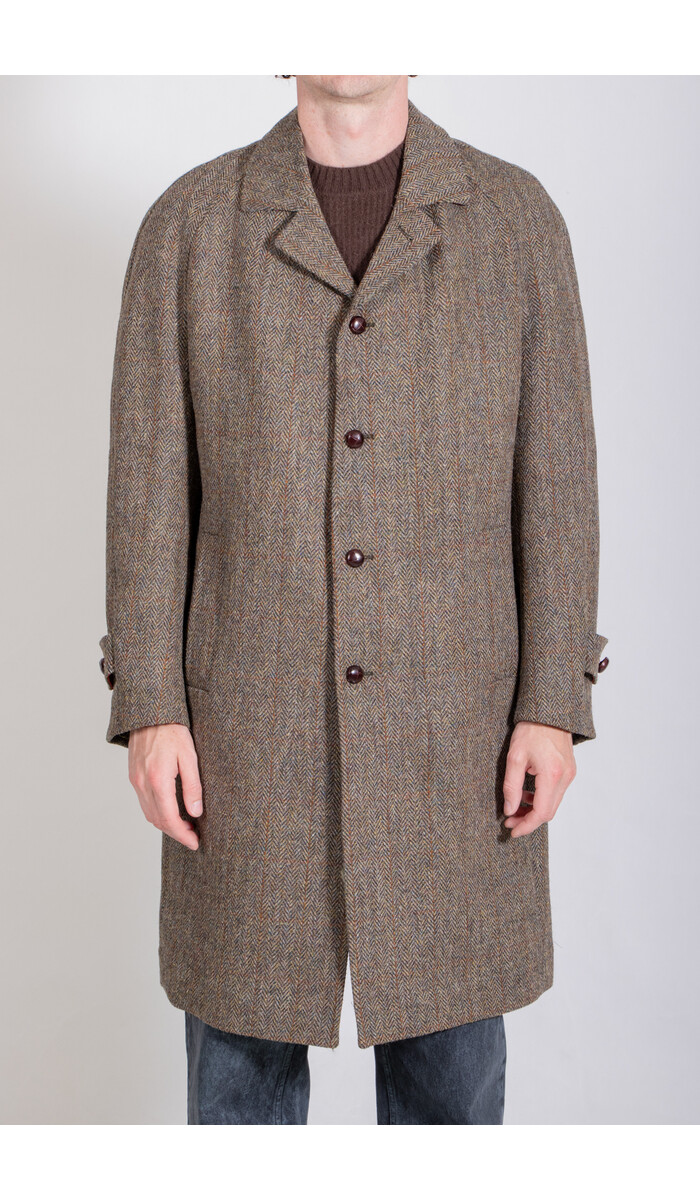 British House British House Coat / Harry / Tweed Green
