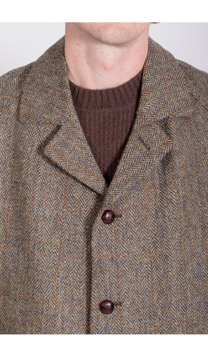 British House British House Coat / Harry / Tweed Green