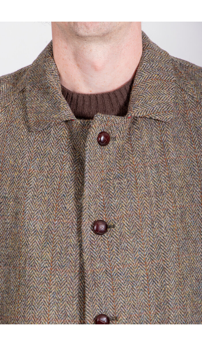 British House British House Coat / Harry / Tweed Green