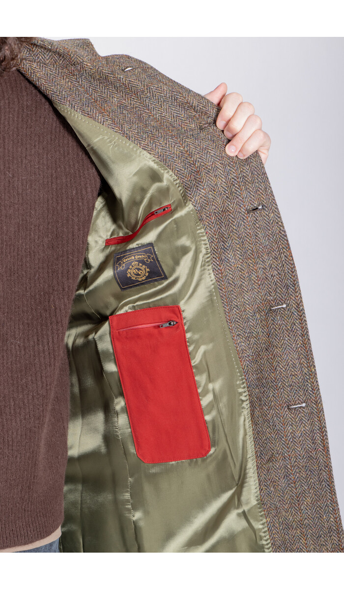 British House British House Coat / Harry / Tweed Green