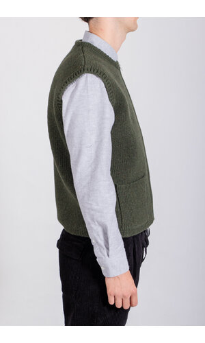Casa Isaac Casa Isaac Vest / Zip Vest / Green