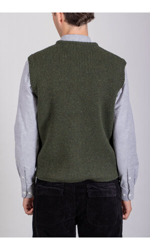 Casa Isaac Casa Isaac Vest / Zip Vest / Green