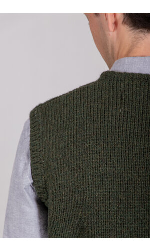 Casa Isaac Casa Isaac Vest / Zip Vest / Green