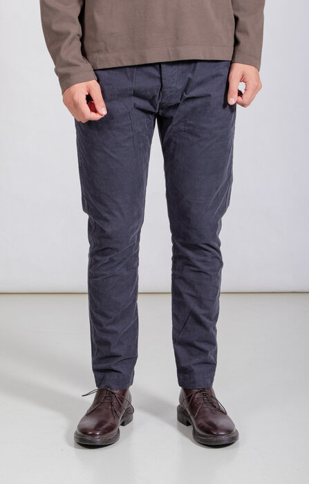 Hannes Roether Hannes Roether Trousers / Paper / Petrol Hannes Roether Hannes Roether Trousers / Paper / Petrol