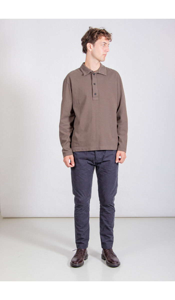 Hannes Roether Hannes Roether Trousers / Paper / Petrol Hannes Roether Hannes Roether Trousers / Paper / Petrol