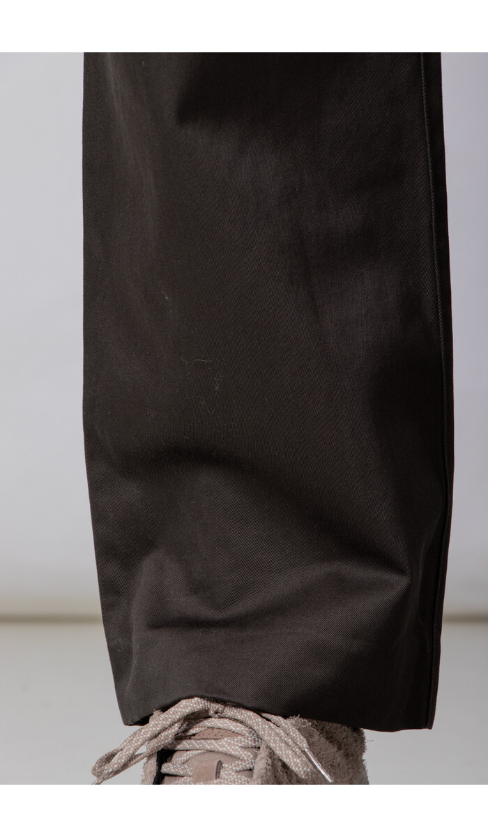 Rough Side Rough Side Broek / Two Tuck Pants / Donker Bos Rough Side Rough Side Broek / Two Tuck Pants / Donker Bos
