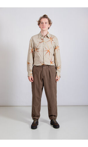 Universal Works Universal Works Hose / Pleated Track / Khaki