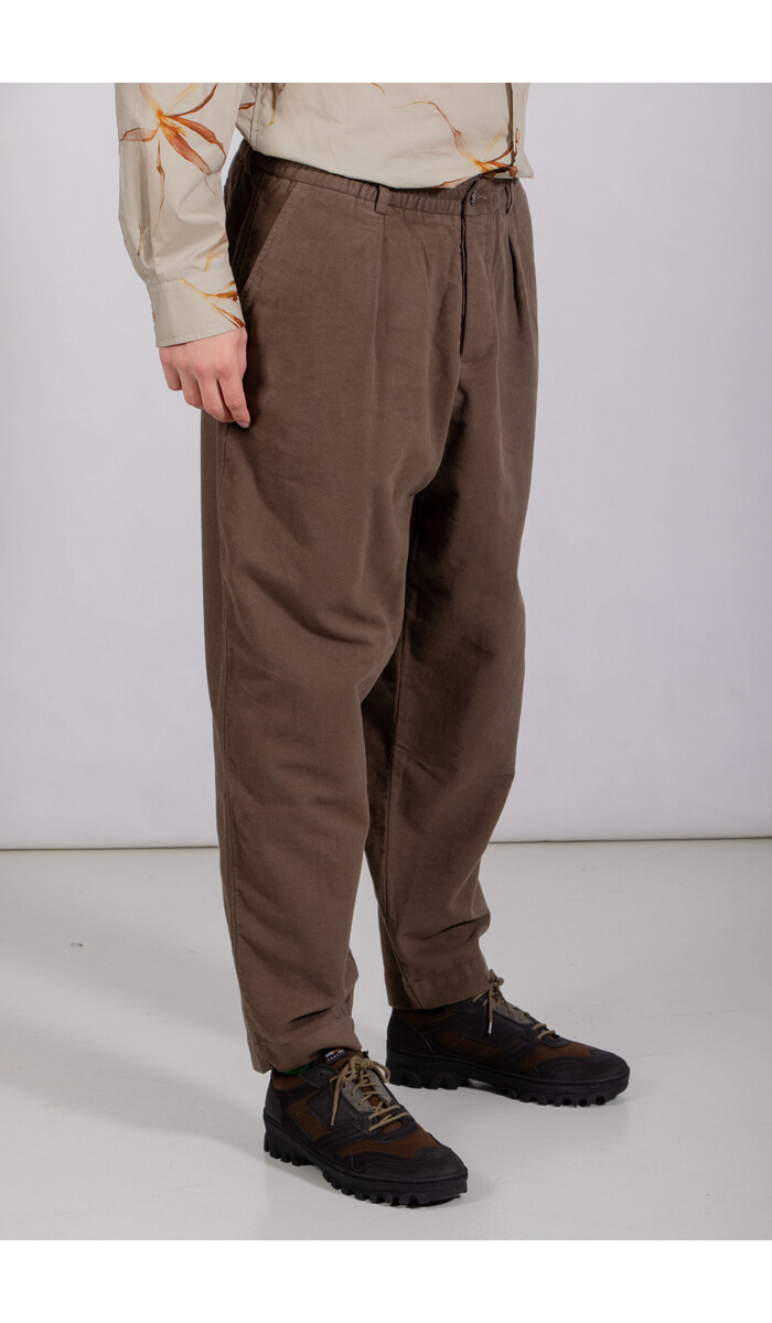 Universal Works Universal Works Hose / Pleated Track / Khaki