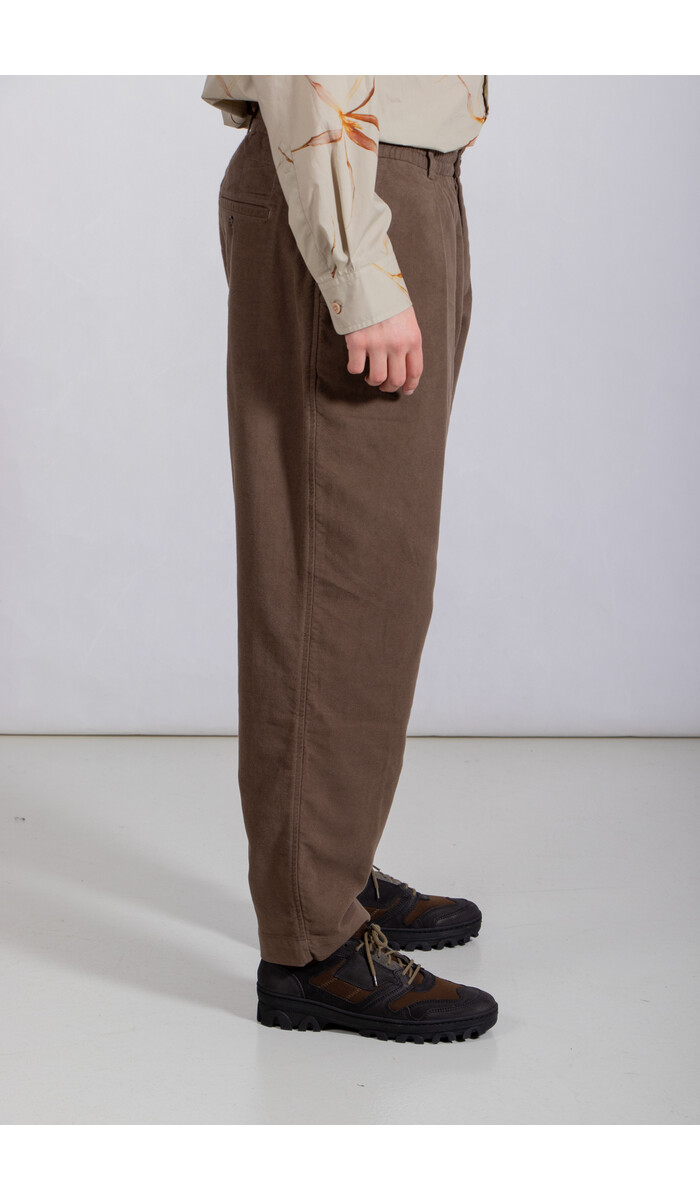Universal Works Universal Works Hose / Pleated Track / Khaki