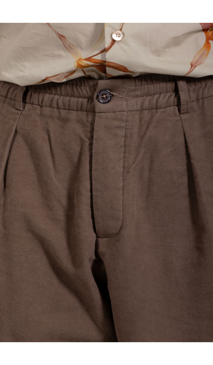 Universal Works Universal Works Hose / Pleated Track / Khaki