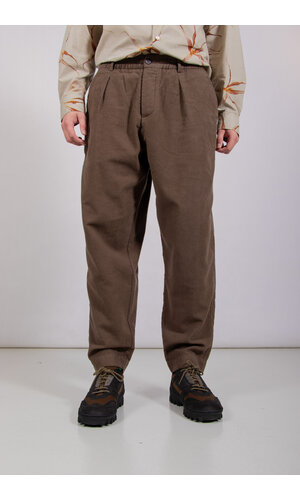 Universal Works Universal Works Hose / Pleated Track / Khaki