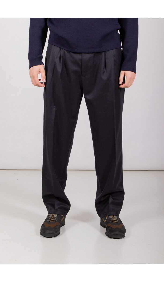 Parages Parages Broek / Formal Pleats / Zwart Parages Parages Broek / Formal Pleats / Zwart