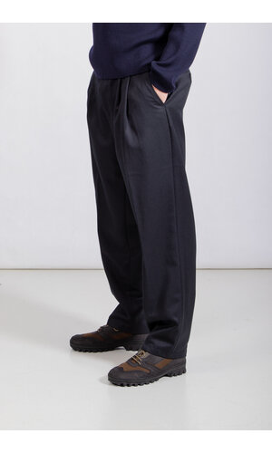 Parages Parages Broek / Formal Pleats / Zwart Parages Parages Broek / Formal Pleats / Zwart