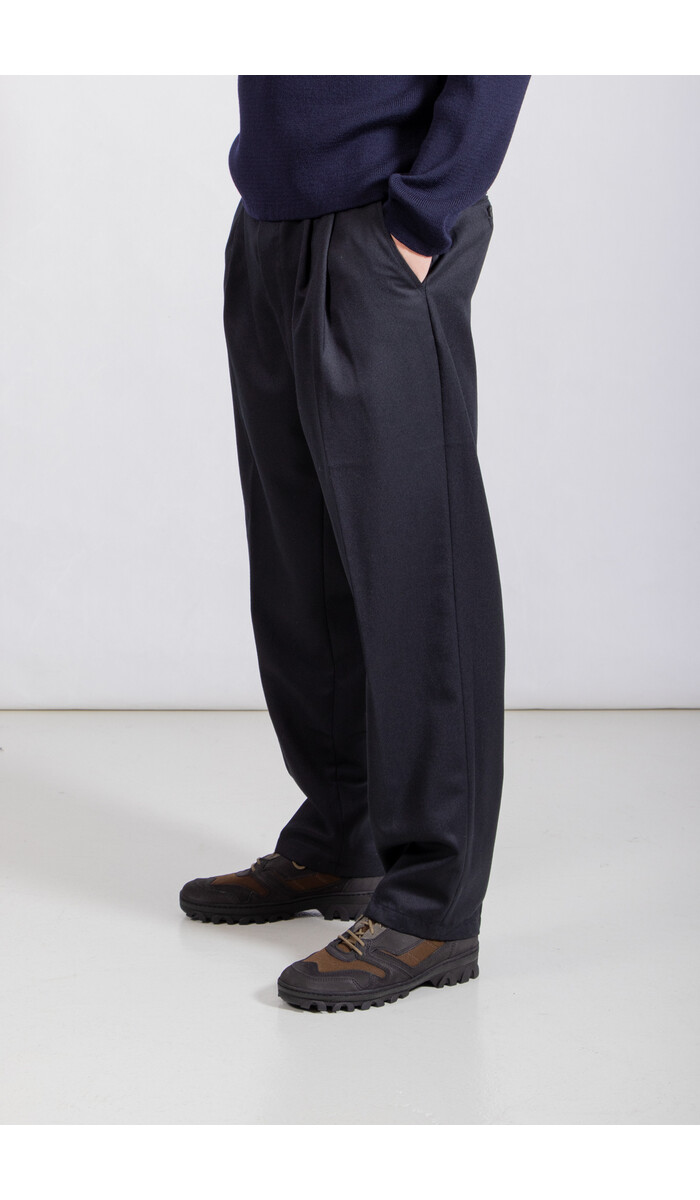 Parages Parages Broek / Formal Pleats / Zwart Parages Parages Broek / Formal Pleats / Zwart