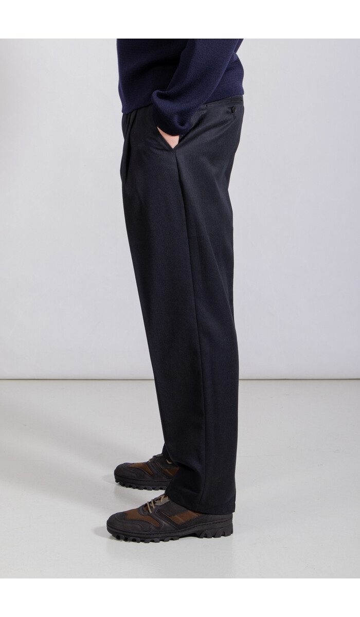 Parages Parages Broek / Formal Pleats / Zwart Parages Parages Broek / Formal Pleats / Zwart