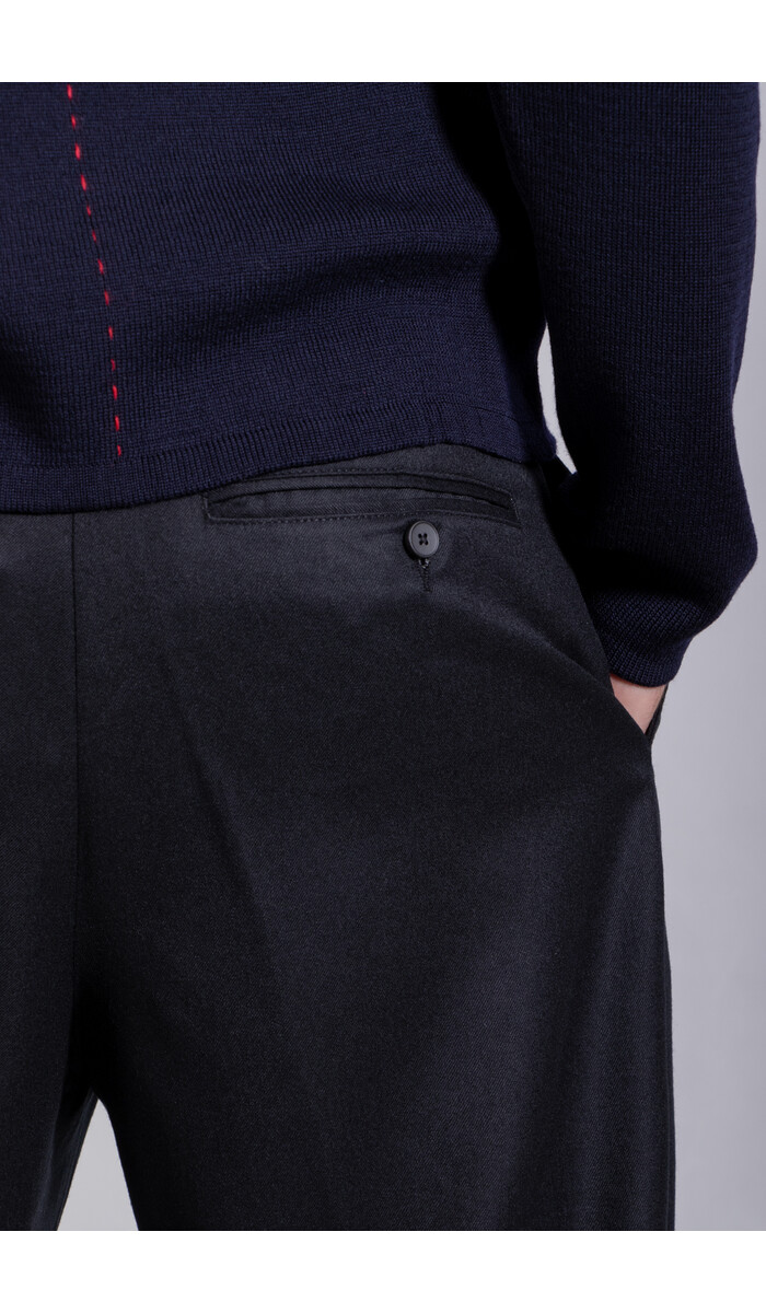 Parages Parages Broek / Formal Pleats / Zwart Parages Parages Broek / Formal Pleats / Zwart