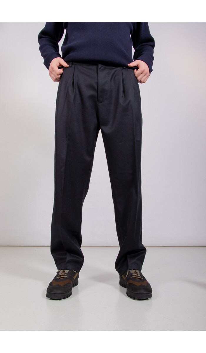 Parages Parages Broek / Formal Pleats / Zwart Parages Parages Broek / Formal Pleats / Zwart