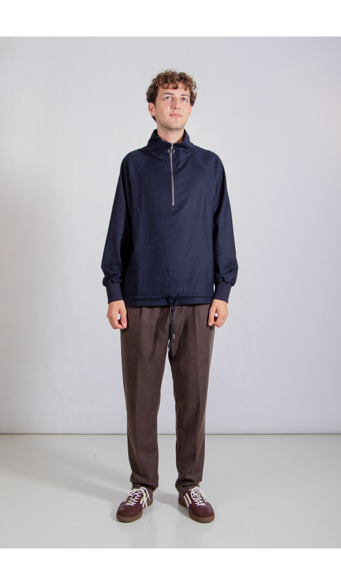 Parages Parages Weste / Battle Wool Sweater / Navy