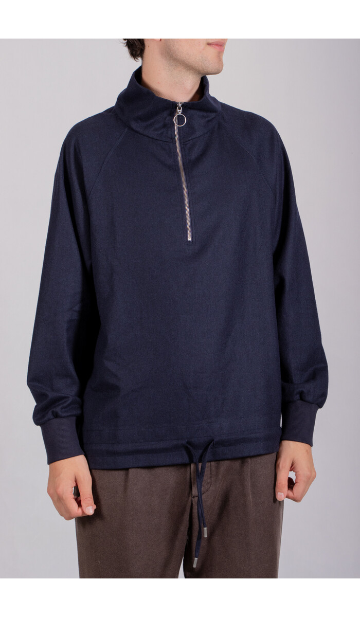 Parages Parages Weste / Battle Wool Sweater / Navy