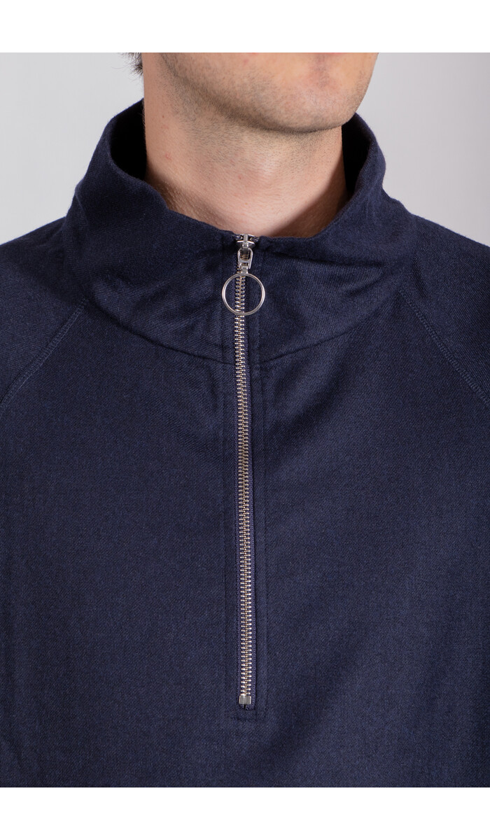 Parages Parages Weste / Battle Wool Sweater / Navy