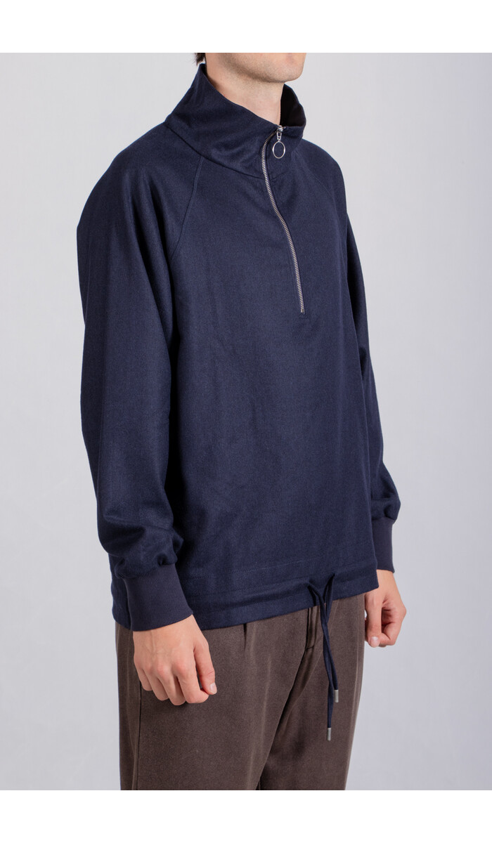 Parages Parages Weste / Battle Wool Sweater / Navy