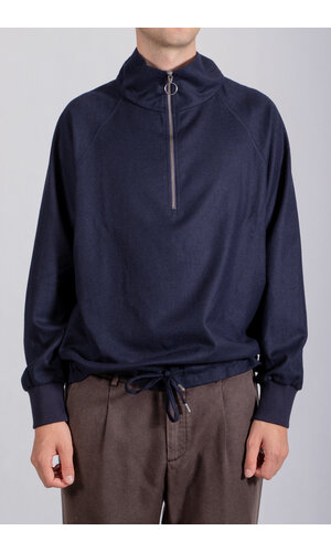 Parages Parages Weste / Battle Wool Sweater / Navy