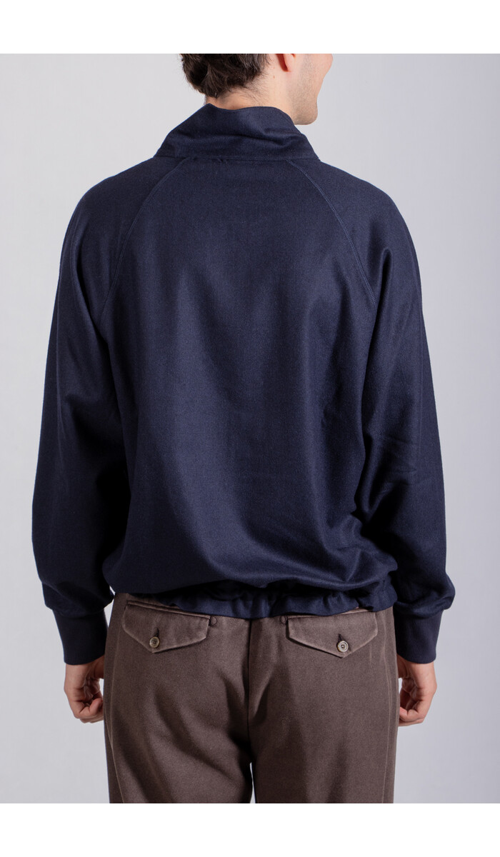 Parages Parages Weste / Battle Wool Sweater / Navy
