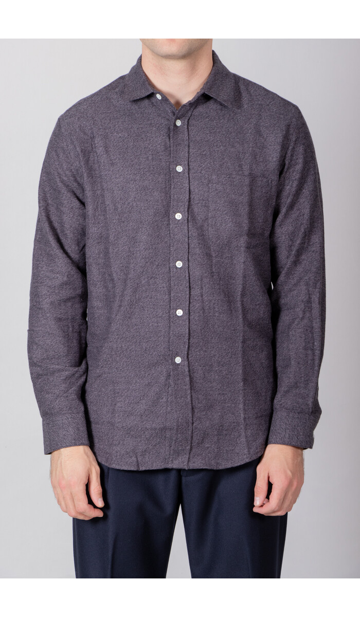 Portuguese Flannel Portuguese Flannel Overhemd / Teca / Grijs Portuguese Flannel Portuguese Flannel Overhemd / Teca / Grijs