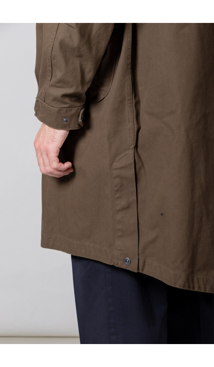 Rough Side Rough Side Jacke / ET3 Mods Parka / Dunkeloliv