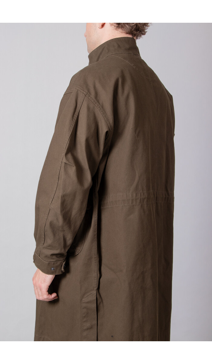 Rough Side Rough Side Jacke / ET3 Mods Parka / Dunkeloliv