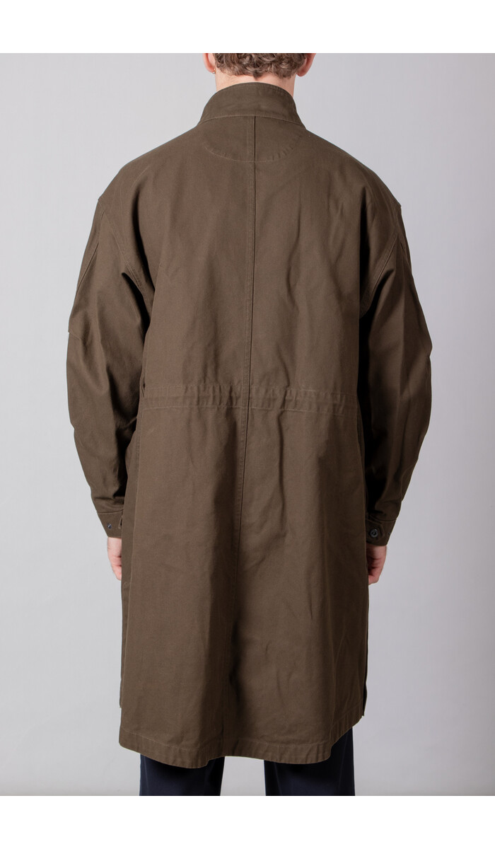 Rough Side Rough Side Jacke / ET3 Mods Parka / Dunkeloliv