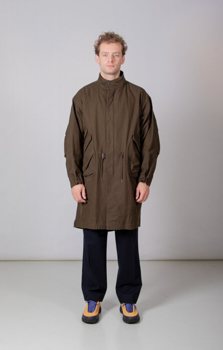 Rough Side Rough Side Jacket / ET3 Mods Parka / Dark Olive