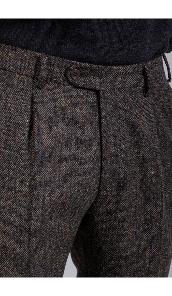British House British House Hose / Winston / Braun Gesprenkelter Tweed