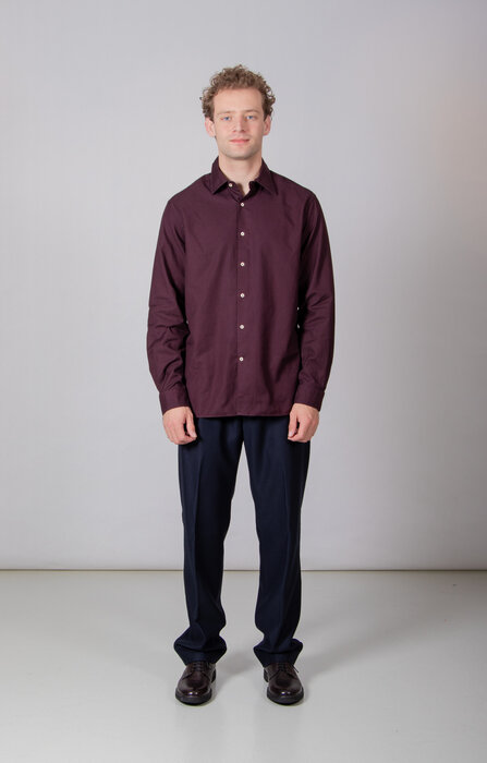 7d 7d Overhemd / Sanders / Wijn 7d 7d Overhemd / Sanders / Wijn