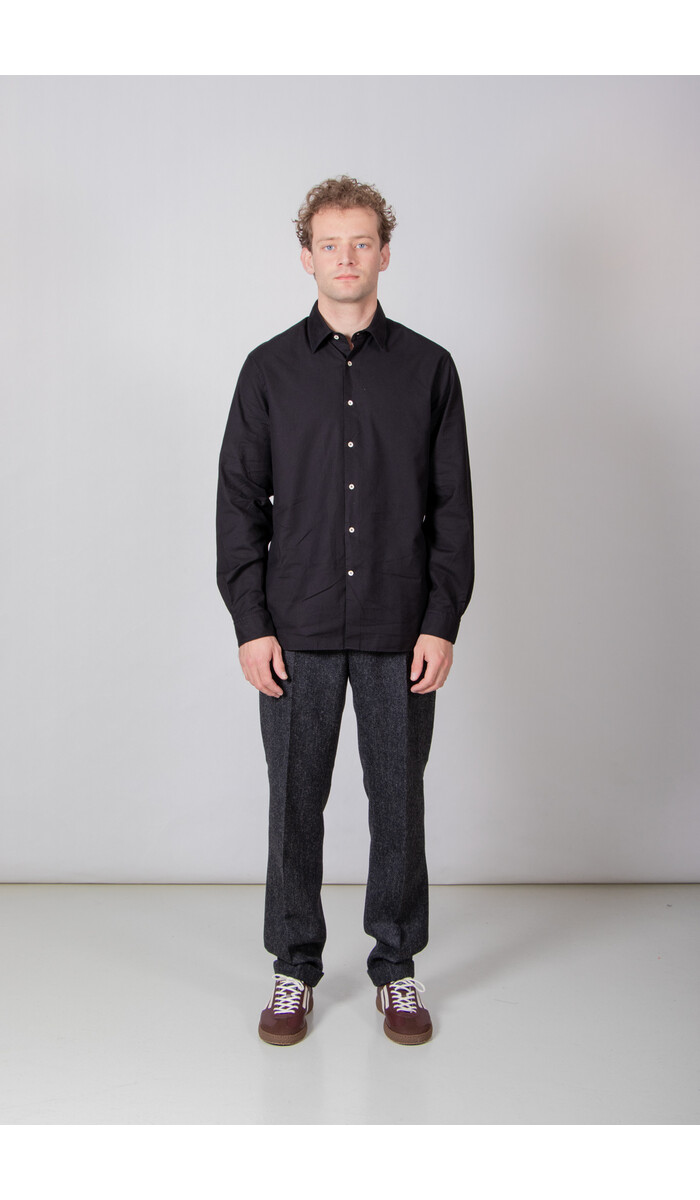 7d 7d Overhemd / Sanders / Offblack 7d 7d Overhemd / Sanders / Offblack