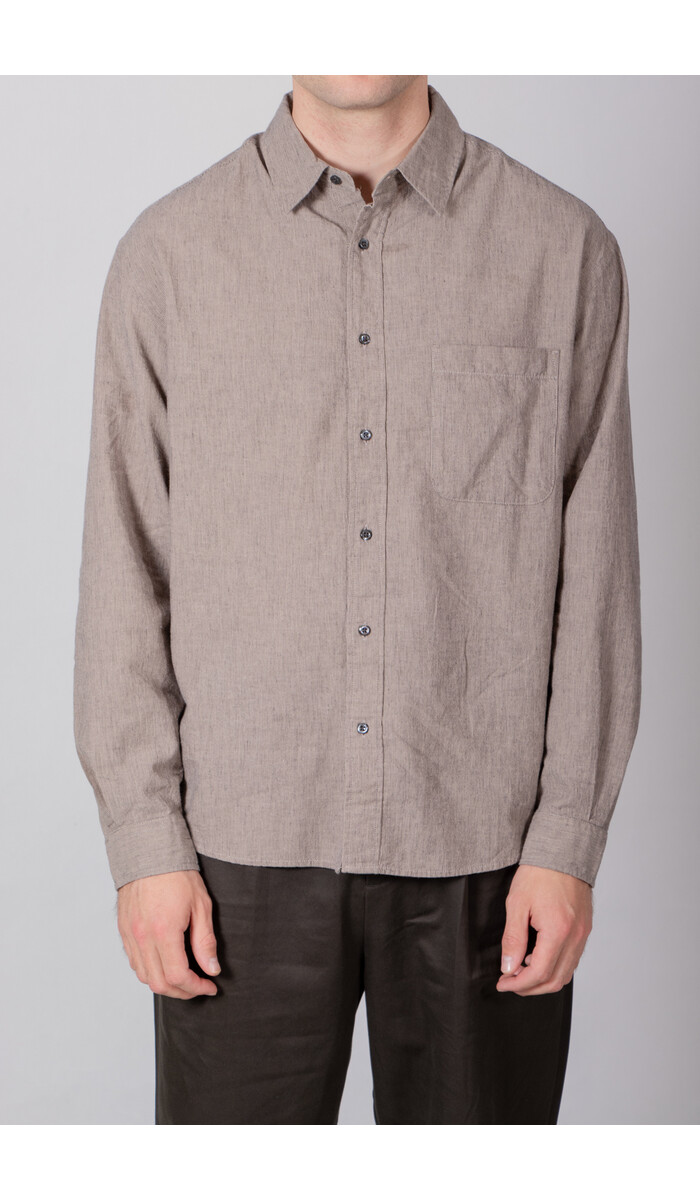 Rough Side Rough Side Shirt / Primary Shirt / Beige Pinstripe Rough Side Rough Side Shirt / Primary Shirt / Beige Pinstripe