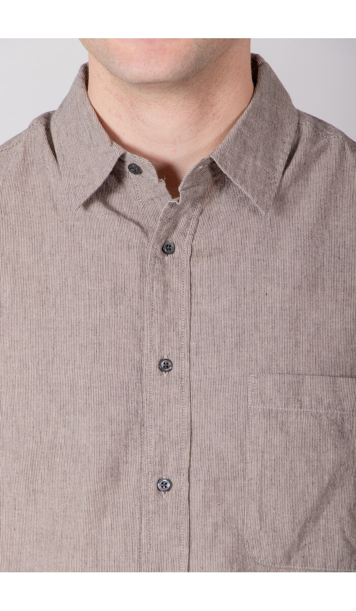 Rough Side Rough Side Shirt / Primary Shirt / Beige Pinstripe Rough Side Rough Side Shirt / Primary Shirt / Beige Pinstripe