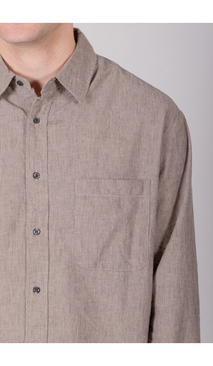 Rough Side Rough Side Shirt / Primary Shirt / Beige Pinstripe Rough Side Rough Side Shirt / Primary Shirt / Beige Pinstripe