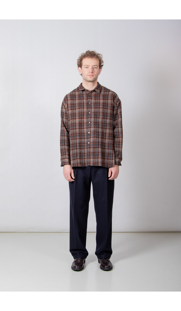 Delikatessen Delikatessen Hemd / Relaxed Overshirt / Rautenmuster Delikatessen Delikatessen Hemd / Relaxed Overshirt / Rautenmuster