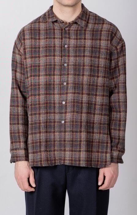 Delikatessen Delikatessen Hemd / Relaxed Overshirt / Rautenmuster Delikatessen Delikatessen Hemd / Relaxed Overshirt / Rautenmuster